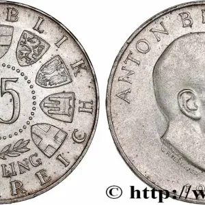 Offre Exclusive AUTRICHE 25 Schilling le compositeur Anton Bruckner 1962 fwo_725785 Monde