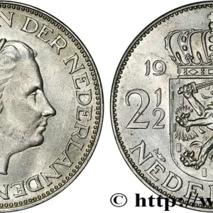 PAYS-BAS 2 1/2 Gulden Juliana 1959 Utrecht fwo_735069 Monde En Vogue