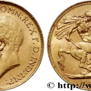 Dernière Chance OR, PALLADIUM ET PLATINE INVESTISSEMENT 1 Souverain Georges V 1918 Perth fwo_737336 Monde