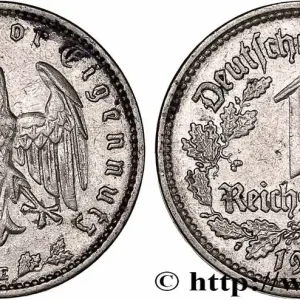 Réduction ALLEMAGNE 1 Reichsmark aigle 1933 Muldenhütten - E fwo_738390 Monde