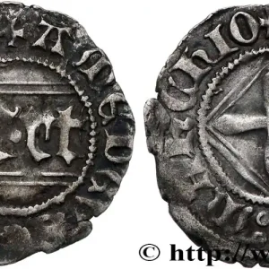 SAVOIE - DUCHÉ DE SAVOIE - AMÉDÉE VIII (DUC) Quart de gros, 2e type n.d. Chambéry fwo_739674 Monde Édition Limitée