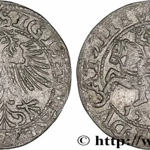 Top Qualité LIVONIE - GRAND DUCHÉ DE LITUANIE - SIGISMOND II VASA Demi-gros 1562 fwo_741463 Monde