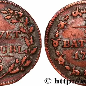 Marque SUISSE - RÉPUBLIQUE HELVÉTIQUE 1/2 Batzen 1799 Berne fwo_743847 Monde