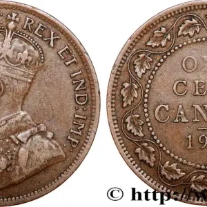Promotion CANADA 1 Cent Georges V 1916 fwo_744177 Monde