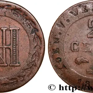 Prix Promo ALLEMAGNE - ROYAUME DE WESTPHALIE 2 Cent. monogramme de Jérôme Napoléon 1812 Cassel - C fwo_744178 Monde