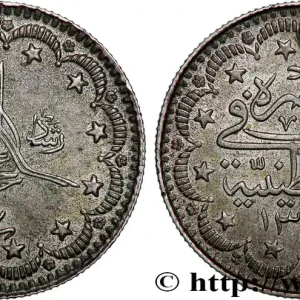 Petit Prix TURQUIE 5 Kurush AH1327 an 7 (1915) Constantinople fwo_744205 Monde