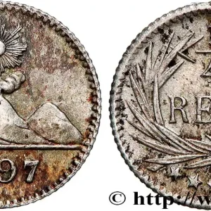 Marque GUATEMALA 1/4 Real 1897 fwo_744266 Monde