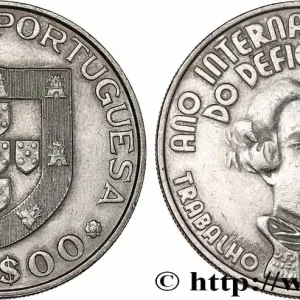 PORTUGAL 100 Escudos année internationale des handicapés 1981 fwo_690280 Monde Nouveauté