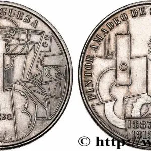 PORTUGAL 100 Escudos 100e anniversaire de la naissance du peintre Amadeo de Souza Cardoso 1987 Lisbonne fwo_690314 Monde Réduction