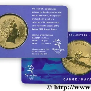 Tendance AUSTRALIE 5 Dollars J.O. de Sydney : canoë-kayak 2000 fwo_708473 Monde