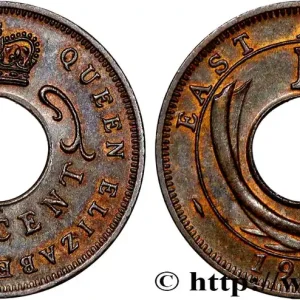 Jusqu’à Épuisement Des Stocks AFRIQUE DE L'EST 1 Cent Elisabeth II 1959 Kings Norton - KN fwo_729925 Monde