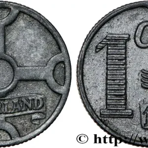 Top Qualité PAYS-BAS 1 Cent 1944 Utrecht fwo_729947 Monde