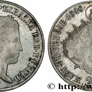 HONGRIE 20 Krajczar Ferdinand Ier 1848 Kremnitz fwo_737193 Monde Bon Plan