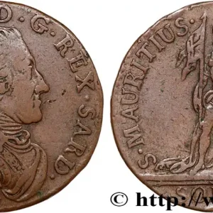 ITALIE - ROYAUME DE SARDAIGNE 5 Soldi Amédée III 1794 Turin fwo_738235 Monde Bon Plan