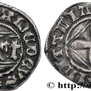 Dernière Chance SAVOIE - DUCHÉ DE SAVOIE - AMÉDÉE VIII (DUC) Quart de gros, 2e type n.d. Chambéry fwo_739677 Monde