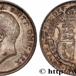 Acheter En Ligne ROYAUME-UNI 1/2 Crown Georges V 1915 Londres fwo_744197 Monde