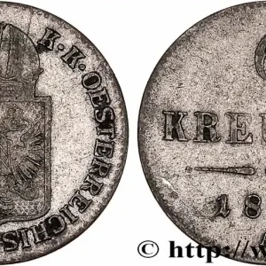 Réduction AUTRICHE 6 Kreuzer 1849 Vienne fwo_745788 Monde
