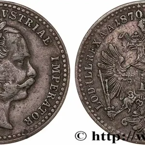 Solde AUTRICHE 10 Kreuzer François-Joseph Ier 1870 Vienne fwo_745793 Monde