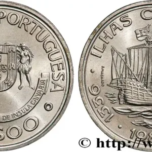 PORTUGAL 100 Escudos découverte des îles Canaries 1989 fwo_690199 Monde Marque