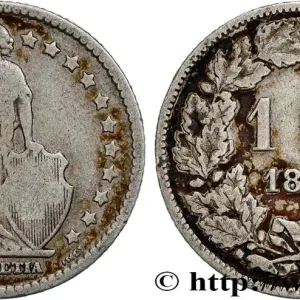 Achat Immédiat SUISSE 1 Franc Helvetia 1886 Berne fwo_730624 Monde