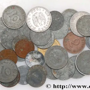 Meilleur Choix ALLEMAGNE Lot de 34 monnaies du Troisième Reich n.d. Atelier Divers fwo_740961 Monde