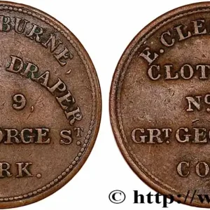 Original ROYAUME-UNI (TOKENS) 1 Farthing John Arnott & Co Belfast N.D. (1846) fwo_741617 Monde