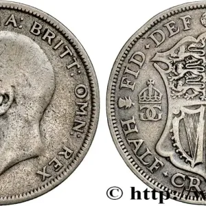 Remise ROYAUME-UNI 1/2 Crown Georges V 1929 fwo_744109 Monde