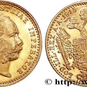 Super Prix OR, PALLADIUM ET PLATINE INVESTISSEMENT 1 Ducat refrappe moderne François-Joseph Ier 1915 fwo_744912 Monde