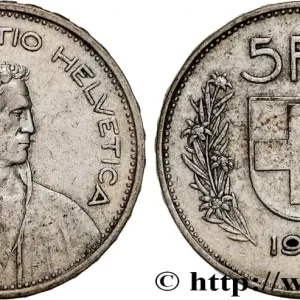 SUISSE 5 Francs Berger des alpes / bouclier suisse 1952 Berne - B fwo_747367 Monde Nouvel Arrivage