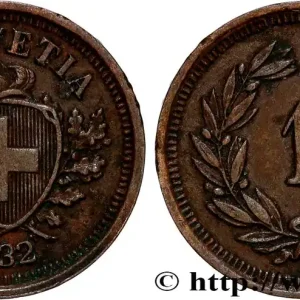 Meilleur Choix SUISSE 1 Centime (Rappen) Croix Suisse 1932 Berne fwo_747388 Monde