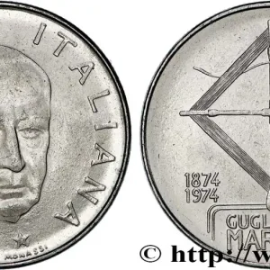 Produit De Marque ITALIE 100 Lire 100e anniversaire de la naissance de Guglielmo Marconi 1974 Rome - R fwo_747456 Monde
