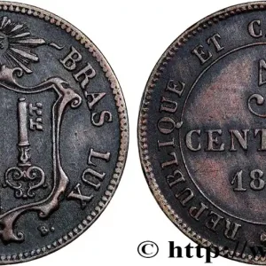 SUISSE - RÉPUBLIQUE DE GENÈVE 5 Centimes 1847 fwo_747469 Monde Tendance