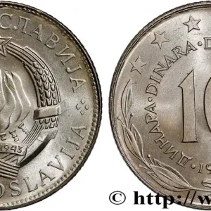 Top Vente YOUGOSLAVIE 10 Dinara 1977 fwo_747566 Monde