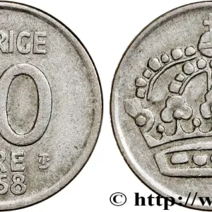 Offre Du Jour SUÈDE 50 Ore 1958 fwo_747597 Monde