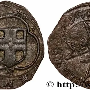 SAVOIE - DUCHÉ DE SAVOIE - CHARLES-EMMANUEL Ier Parpaiolle du 1er type (parpagliola di I tipo) 1581 Chambery fwo_746544 Monde Livraison Gratuite