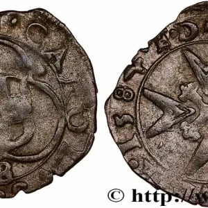 SAVOIE - DUCHÉ DE SAVOIE - CHARLES-EMMANUEL Ier Parpaiolle du 1er type (parpagliola di I tipo) 1584 Bourg-en-Bresse fwo_746573 Monde Offre Du Jour