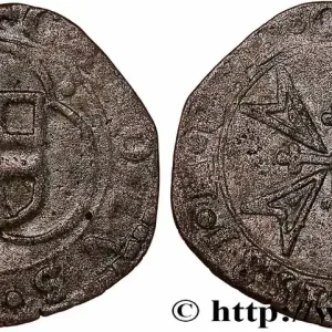 SAVOIE - DUCHÉ DE SAVOIE - CHARLES-EMMANUEL Ier Parpaiolle du 1er type (parpagliola di I tipo) 1581 Chambery fwo_746625 Monde Offre Spéciale