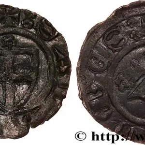 SAVOIE - COMTÉ DE SAVOIE - AMÉDÉE VI Forte Nero n.d. Pont d’Ain fwo_746688 Monde Réduction