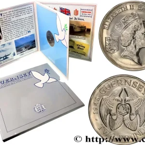GUERNESEY 2 Pounds (Livres) 40e anniversaire de la libération 1985 fwo_671479 Monde Livraison Express