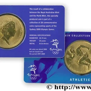 AUSTRALIE 5 Dollars J.O. de Sydney : athlétisme 2000 fwo_708514 Monde Prix Bas