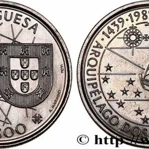 PORTUGAL 100 Escudos découverte des Açores 1989 fwo_727014 Monde Top Qualité