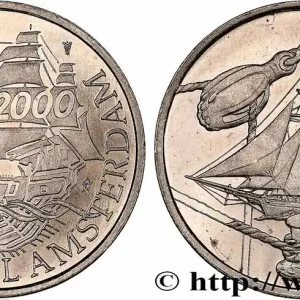 Prix Bas PAYS-BAS 5 Florins (Gulden) Proof Sail Amsterdam 2000 1995 Utrecht fwo_733522 Monde