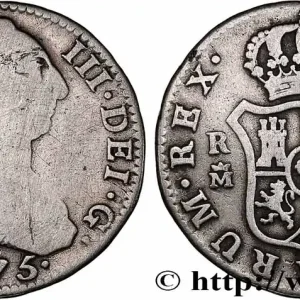 ESPAGNE 2 Reales Charles III 1775 Madrid fwo_745696 Monde Tendance