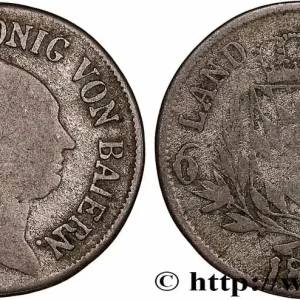 En Vogue ALLEMAGNE - BAVIÈRE 6 Kreuzer Maximilien Joseph roi de Bavière 1807 fwo_748319 Monde
