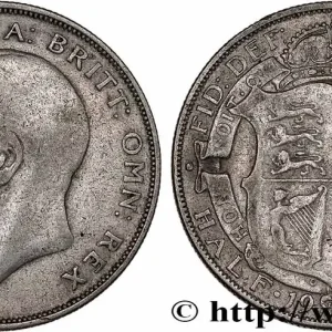 Acheter Direct ROYAUME-UNI 1/2 Crown Georges V 1923 fwo_749010 Monde