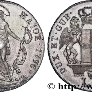 Prix Bas ITALIE - RÉPUBLIQUE DE GÊNES 4 Lires 1796 Gênes fwo_716973 Monde