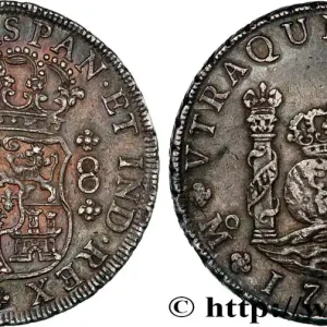 AMÉRIQUE ESPAGNOLE - MEXIQUE - FERDINAND VI 8 Reales 1757 Mexico fwo_718394 Monde Top Qualité