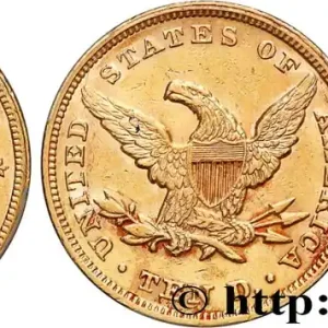 ÉTATS-UNIS D'AMÉRIQUE 10 Dollars "Liberty" 1852 Philadelphie fwo_743931 Monde Offre Spéciale