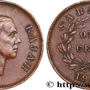 SARAWAK 1 Cent Sarawak Rajah C.V. Brooke 1930 Heaton fwo_631166 Monde Nouveauté