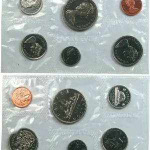 CANADA Série 6 monnaies 1968 fwo_671441 Monde Original